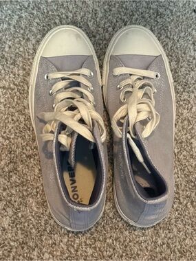 Converse High-Top Women's Sneakers in Light blue and silver - NEGOTIABLE PRICE